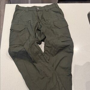 Men's Forest Green Cargo Pants
